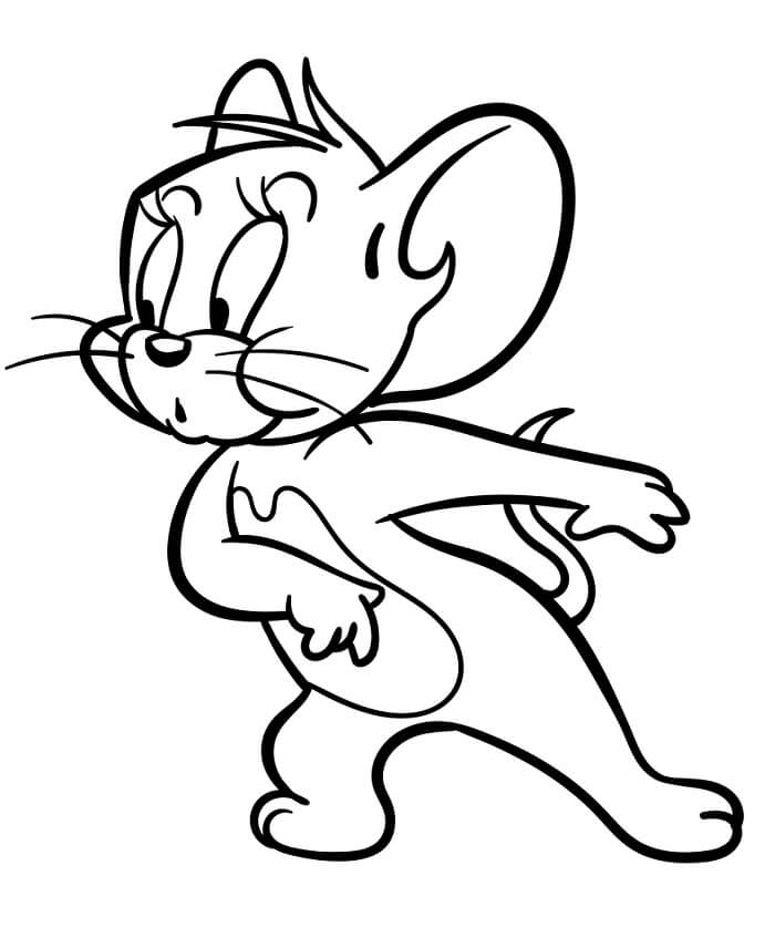 Zdarma Tisknutelný Tom a Jerry omalovánka