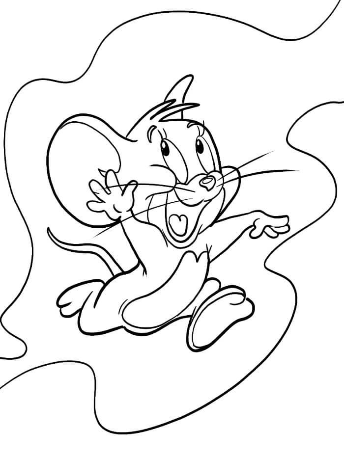 Zdarma Tom a Jerry omalovánka