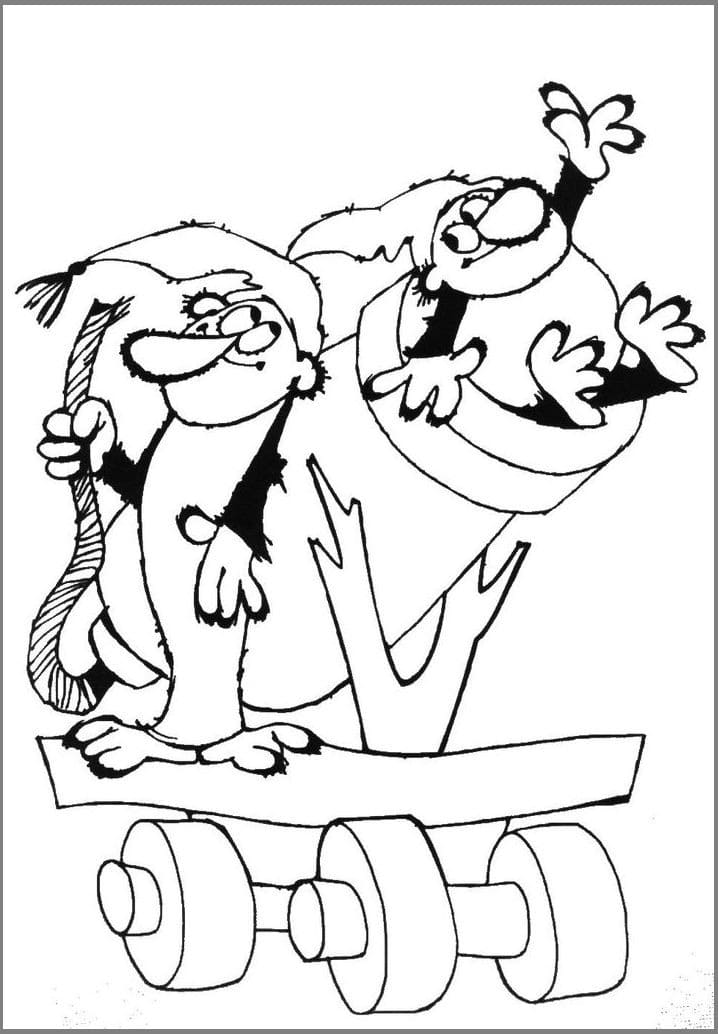 Zdarma Večerníček Obrázek omalovánka