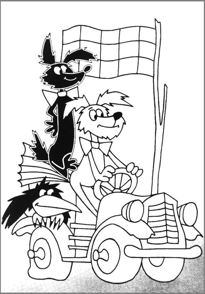 Zdarma Večerníček pro Děti omalovánka