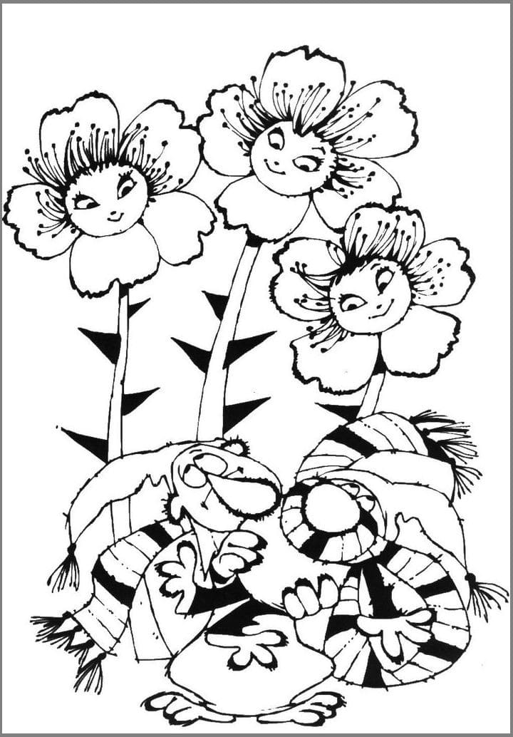 Zdarma Večerníček omalovánka