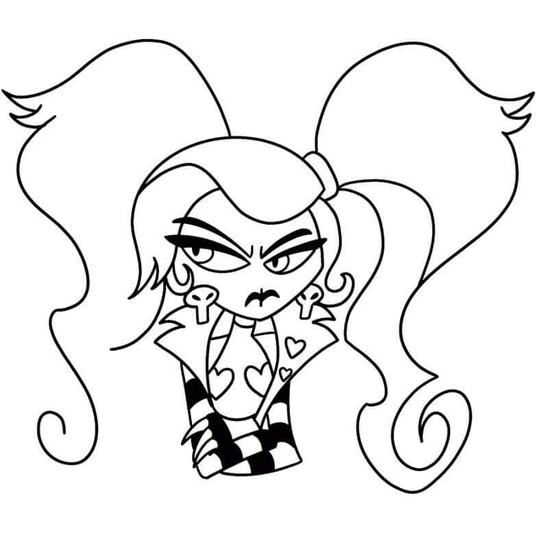 Hazbin Hotel (1) omalovánka