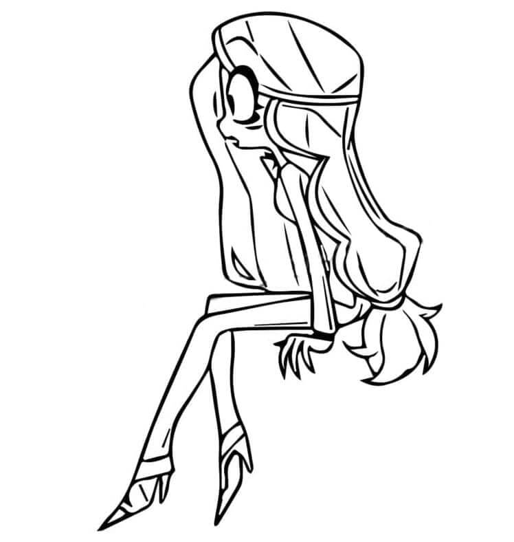 Hazbin Hotel pro Děti omalovánka