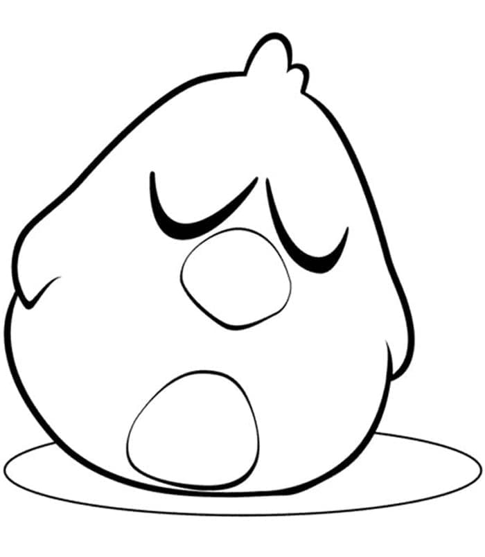 Ospalý Pták v Pocoyo omalovánka