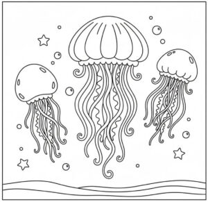 Omalovánky Medúza