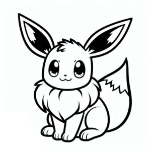 Omalovánky Eevee