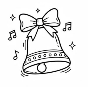Omalovánky Vánoční Zvonky