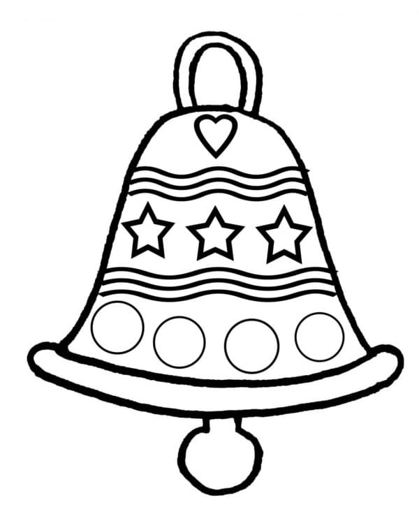 Okouzlující Vánoční Zvonek omalovánka
